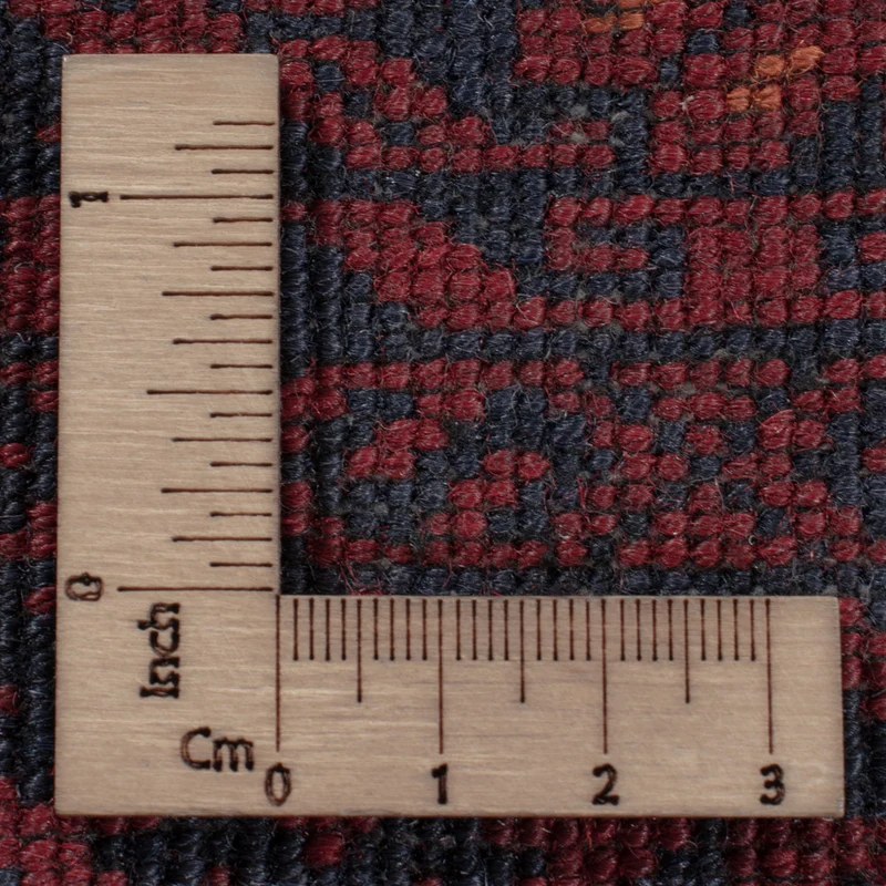 Afghan Teppich 149x251cm - Orientteppich - dunkelrot