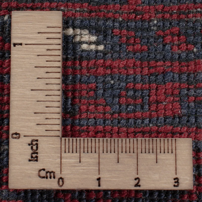 Afghan Teppich - 151 x 246 cm - dunkelrot