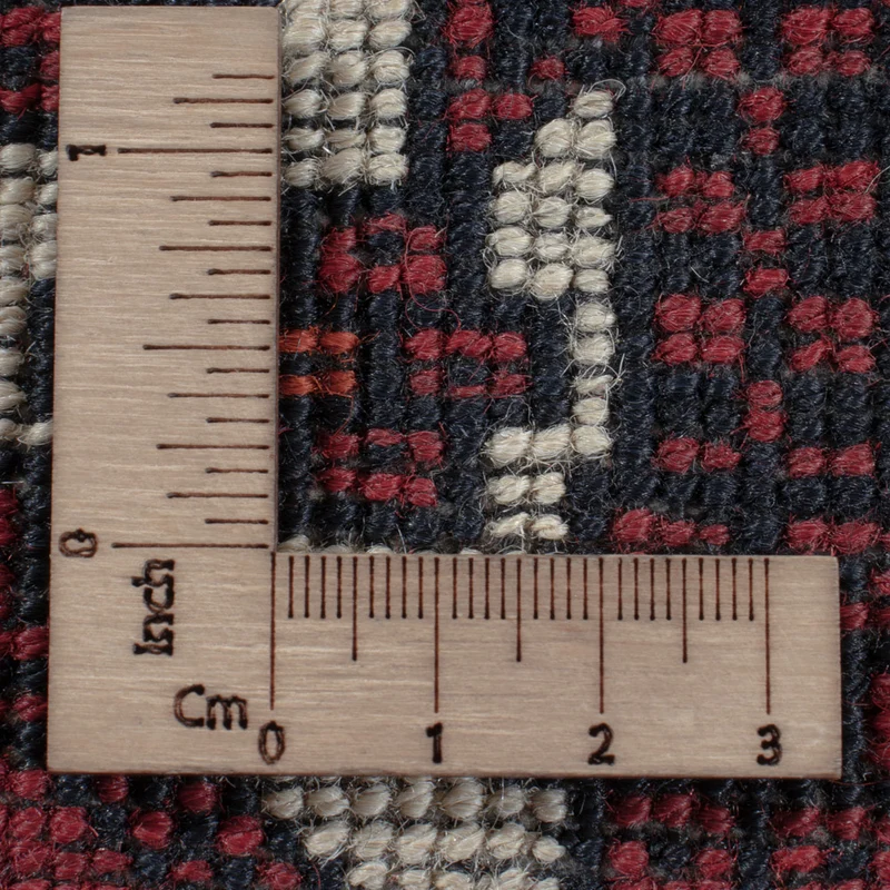 Afghan Teppich 153x242cm - Orientteppich - dunkelrot