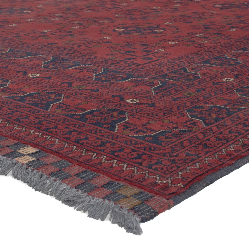 Khal Mohammadi Teppich 204x300cm - Orientteppich - dunkelrot
