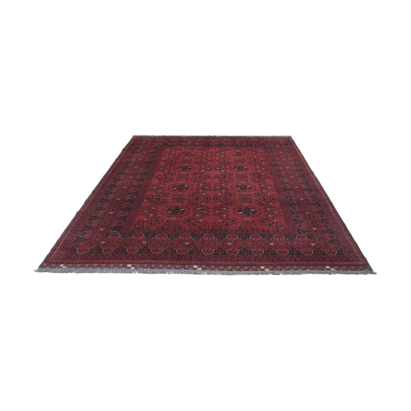 Khal Mohammadi Teppich 204x300cm - Orientteppich - dunkelrot
