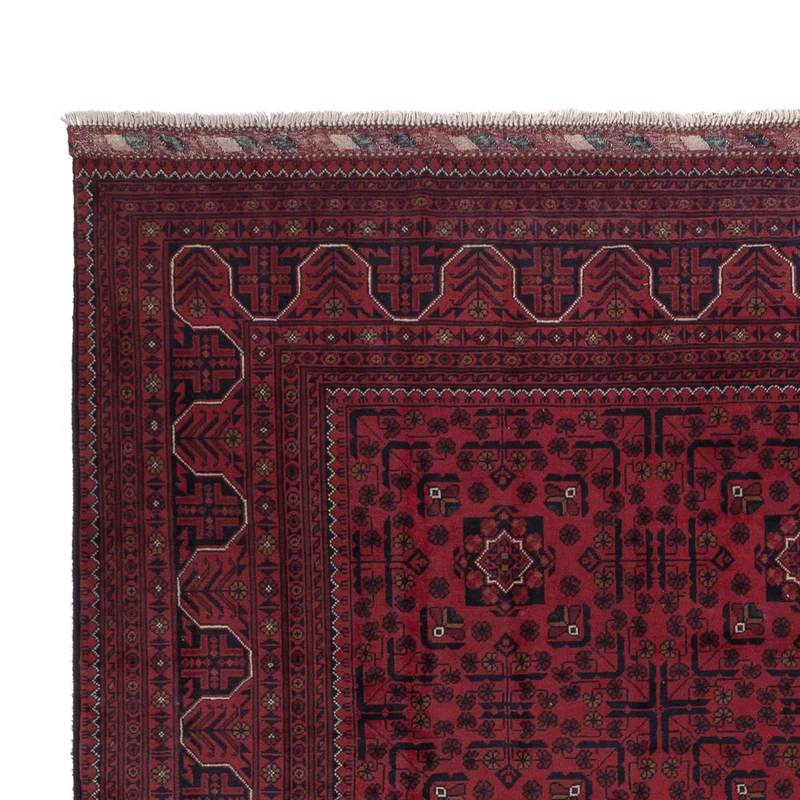 Khal Mohammadi Teppich 207x296cm - Orientteppich - dunkelrot