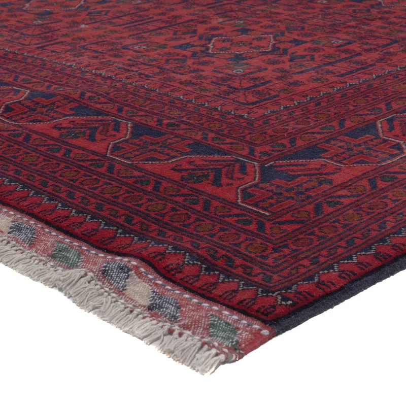 Khal Mohammadi Teppich 200x306cm - Orientteppich - dunkelrot