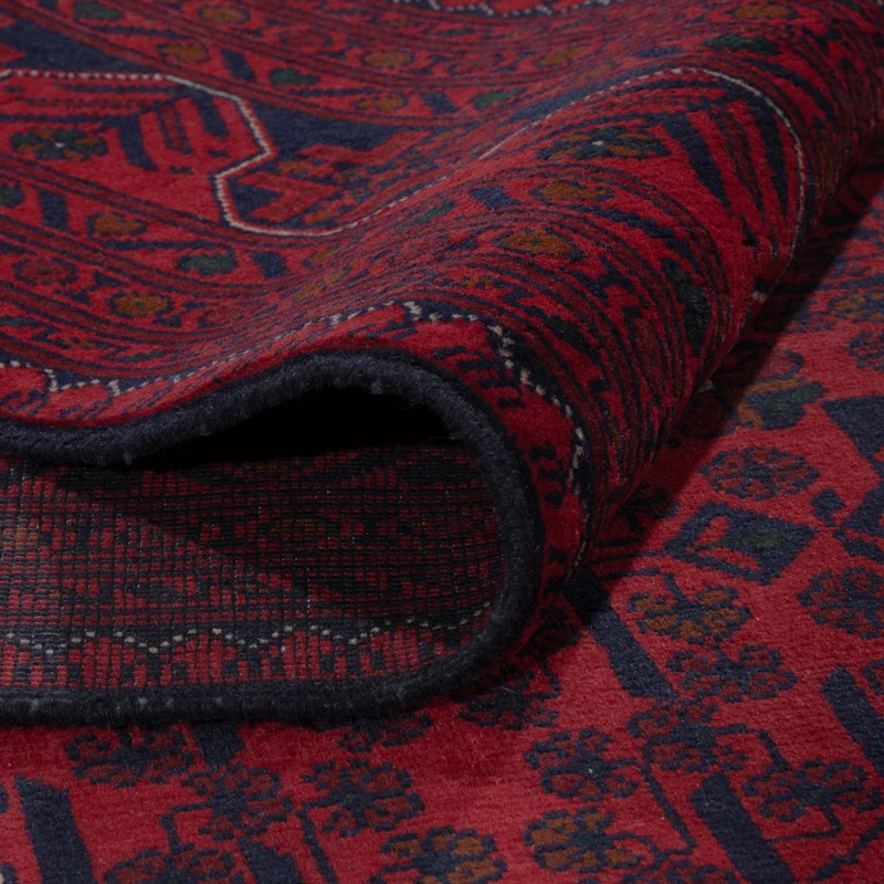 Khal Mohammadi Teppich 200x306cm - Orientteppich - dunkelrot