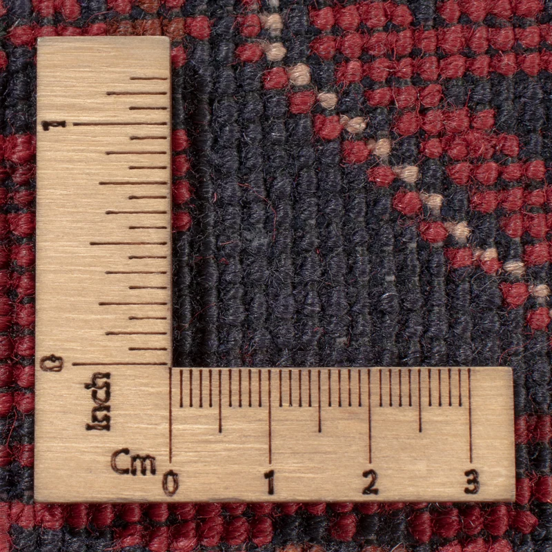 Khal Mohammadi Teppich 200x306cm - Orientteppich - dunkelrot
