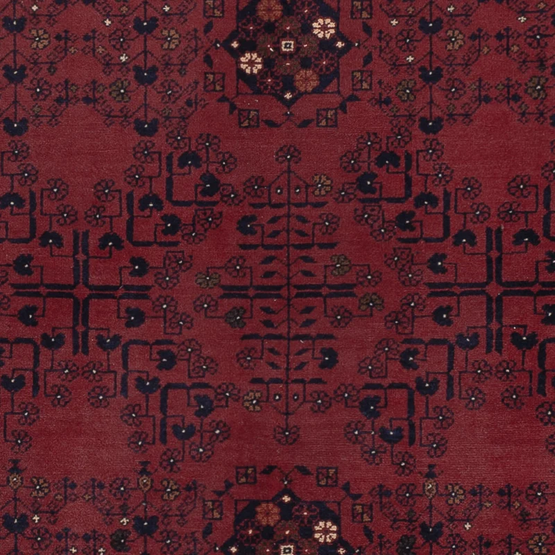 Khal Mohammadi Teppich 202x298cm - Orientteppich - dunkelrot