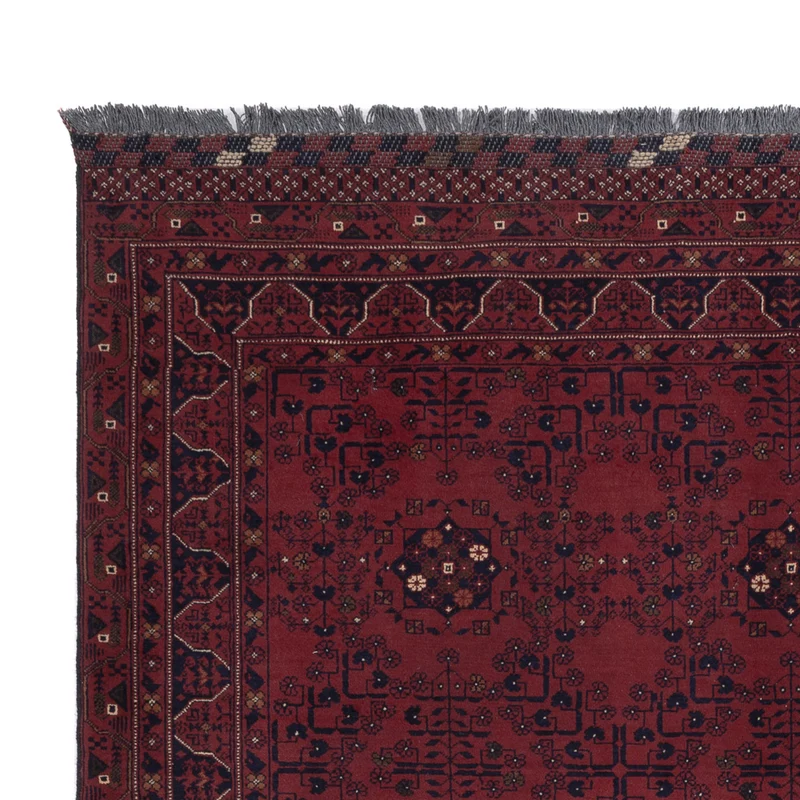Khal Mohammadi Teppich 202x298cm - Orientteppich - dunkelrot