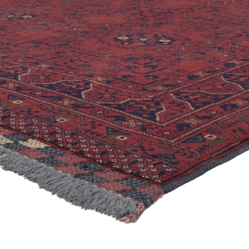 Khal Mohammadi Teppich 202x298cm - Orientteppich - dunkelrot
