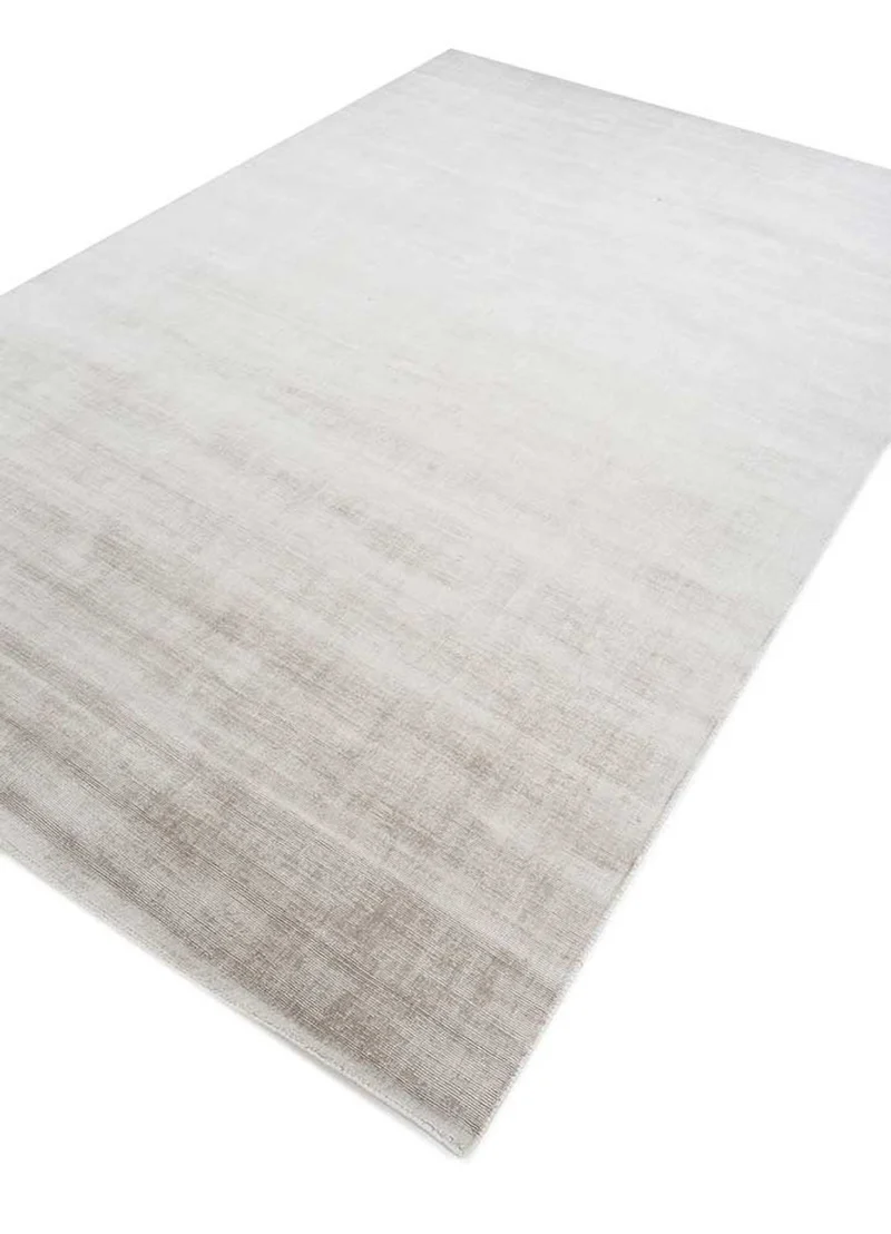 Viskose Teppich - 180 x 270 cm - hellgrau