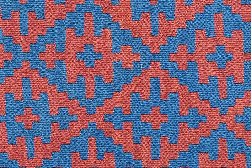 Kelim Gashgai · Handgewebt – Rot, 121x83 cm