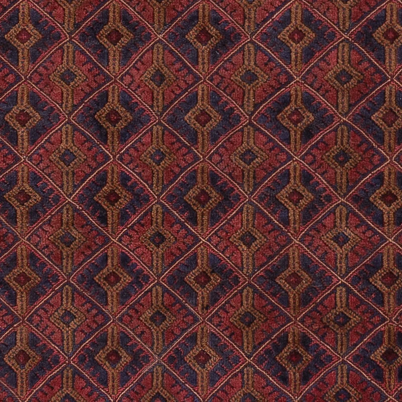 Kelim Afghan Teppich 155x205cm - dunkelrot