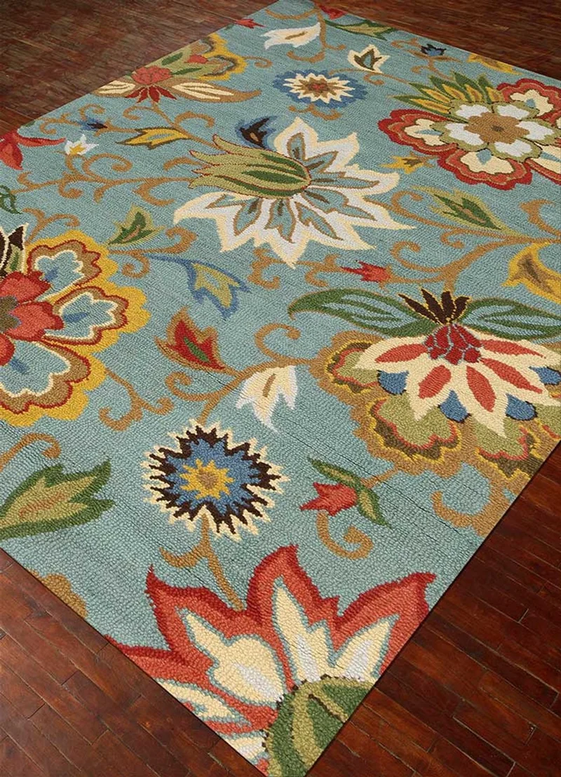 Wollteppich - 150 x 240 cm - mehrfarbig