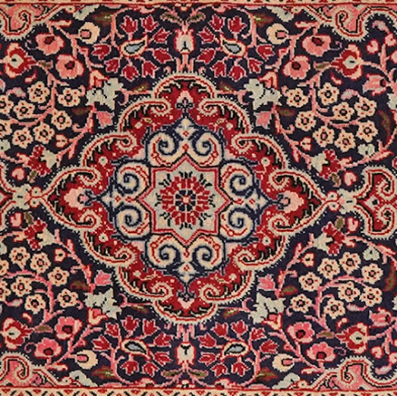 Djozan · Handgeknüpft – Blau, 57x98 cm