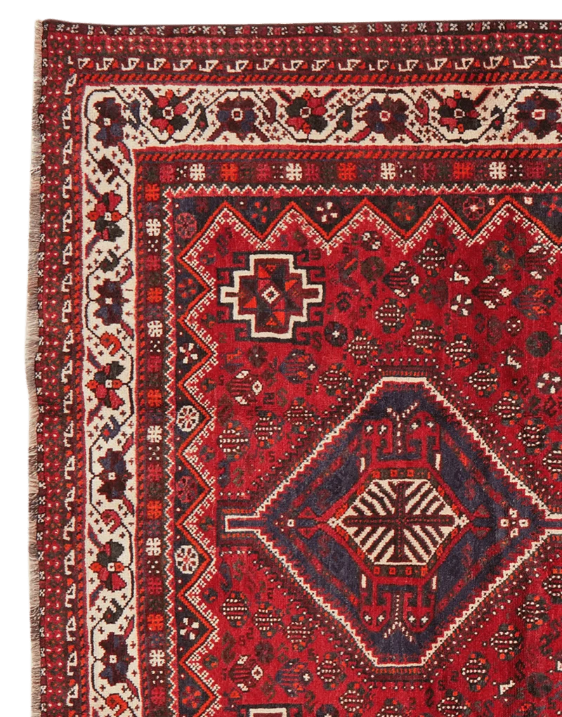 Gashgai · Handgeknüpft – Rot, 302x213 cm