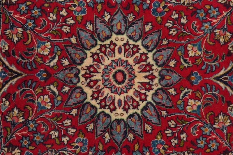 Sarough · Handgeknüpft – Rot, 201x135 cm