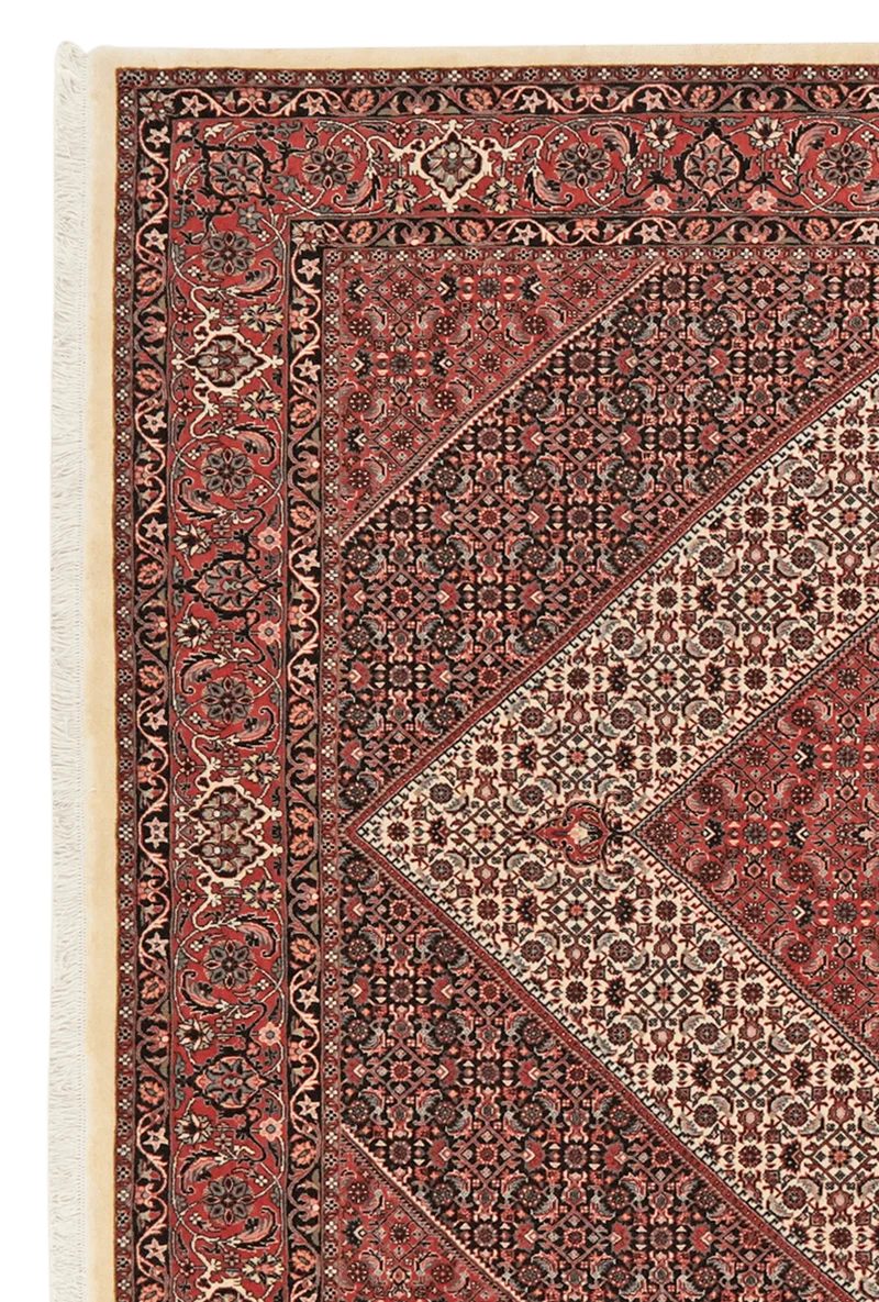 Bidjar Bookan · Handgeknüpft – Blau, 247x207 cm
