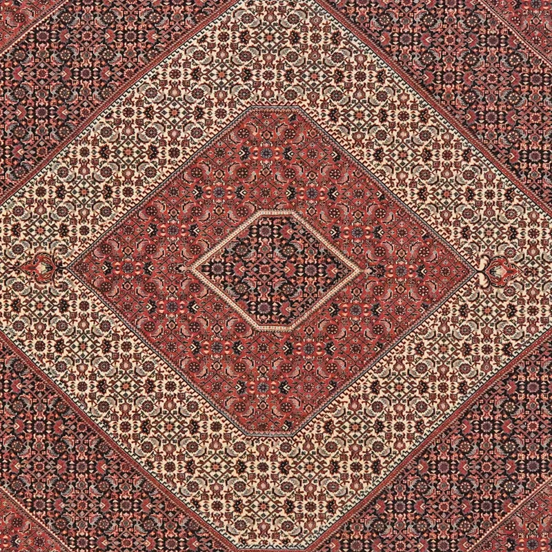 Bidjar Bookan · Handgeknüpft – Blau, 247x207 cm