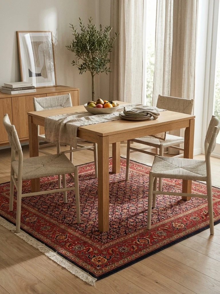 Tabriz 40 Raj · Handgeknüpft – Blau, 200x197 cm