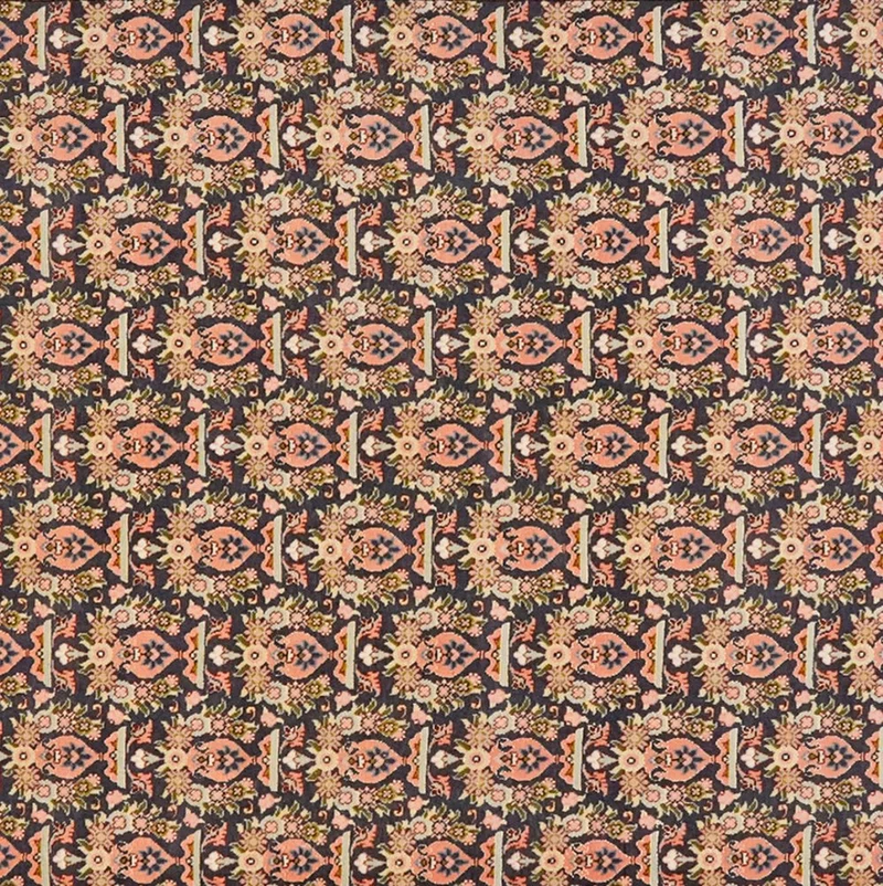 Tabriz 50 Raj · Handgeknüpft – Orange, 201x151 cm