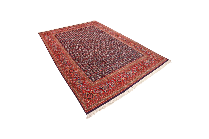Tabriz Old · Handgeknüpft – Blau, 282x205 cm