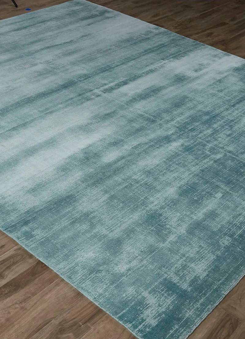 Teppich - 413 x 683 cm - lichtblau