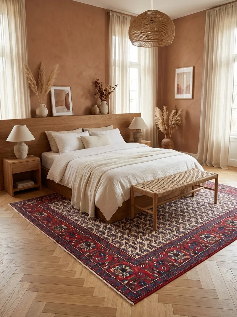 Abadeh · Handgeknüpft – Beige, 301x202 cm