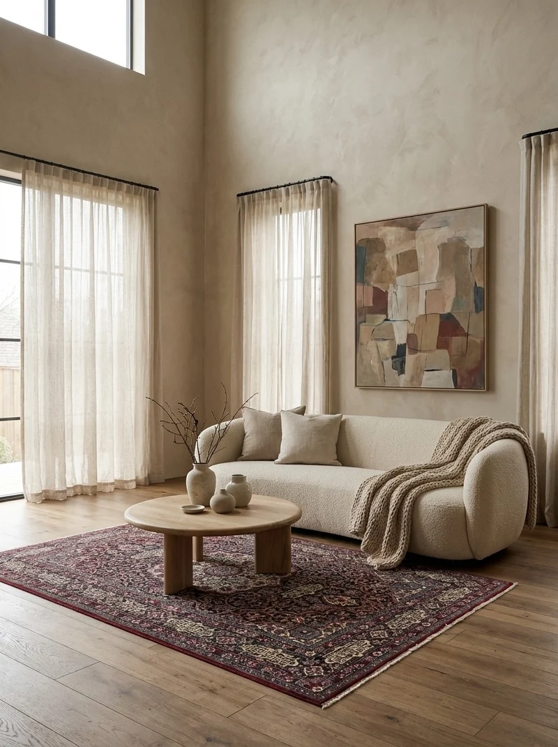 Kirman · Handgeknüpft – Blau, 222x146 cm