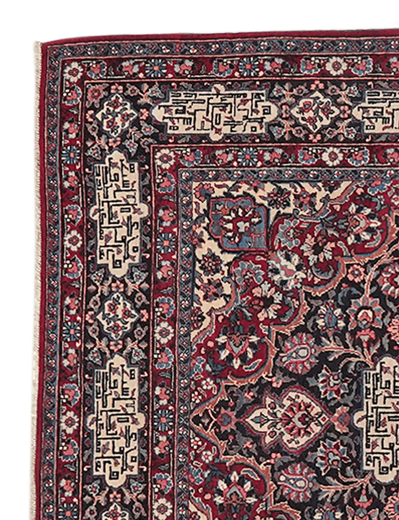 Kirman · Handgeknüpft – Blau, 222x146 cm