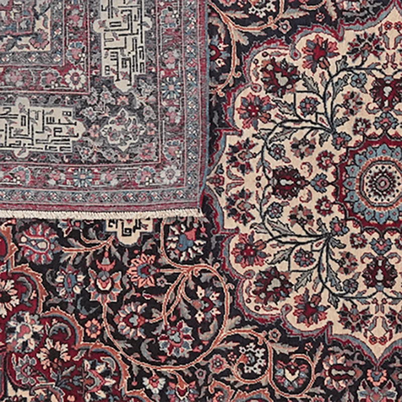 Kirman · Handgeknüpft – Blau, 222x146 cm