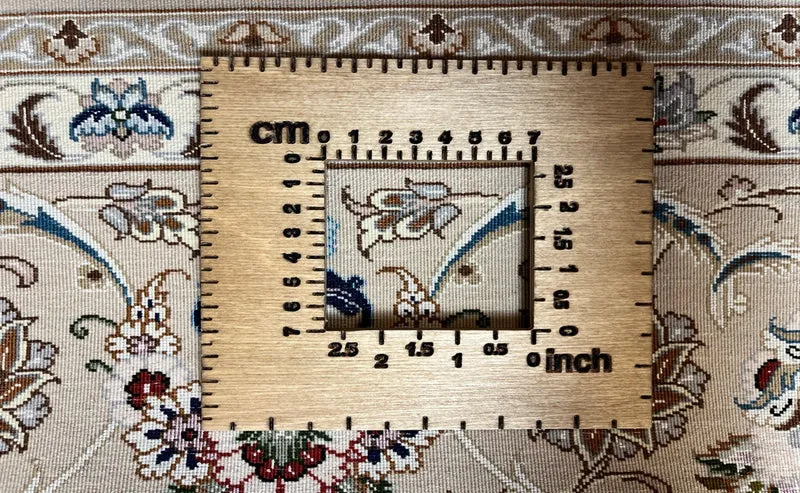 Isfahan · Handgeknüpft – Beige, 239x155 cm