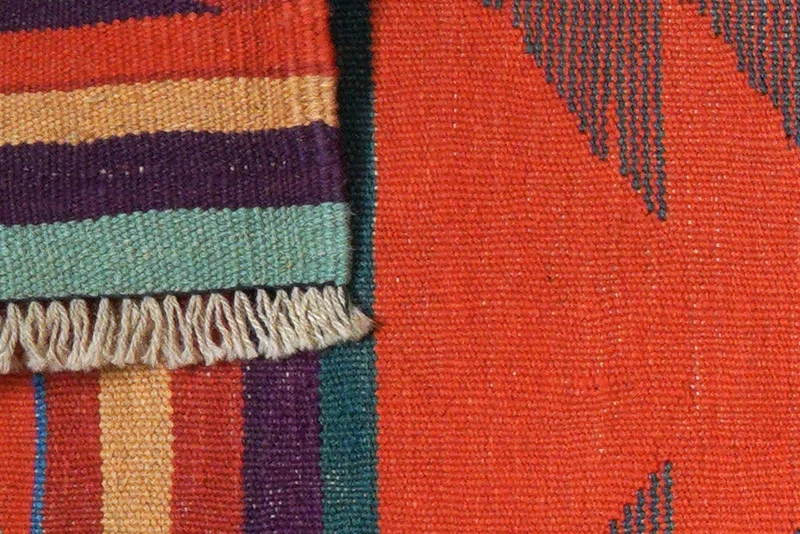Kelim Gashgai · Handgewebt – Bunt, 191x67 cm