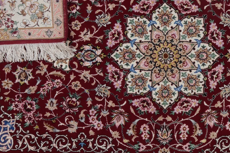 Isfahan · Handgeknüpft – Rot, 164x107 cm