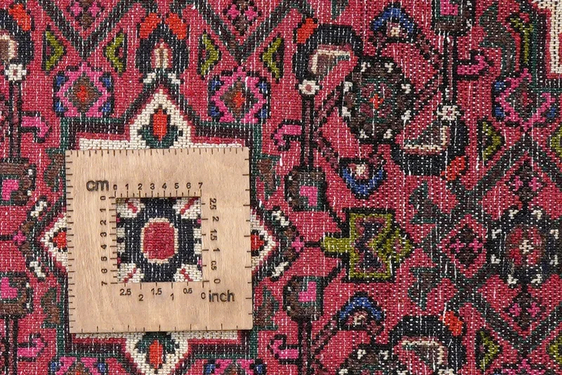 Hosseinabad · Handgeknüpft – Rot, 94x64 cm