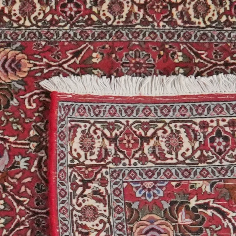 Bidjar · Handgeknüpft – Rot, 388x85 cm