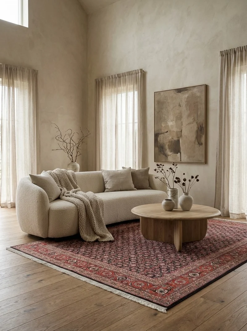 Tabriz 50 Raj · Handgeknüpft – Blau, 207x147 cm