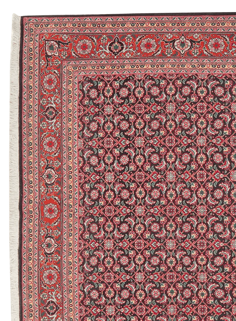 Tabriz 50 Raj · Handgeknüpft – Blau, 207x147 cm