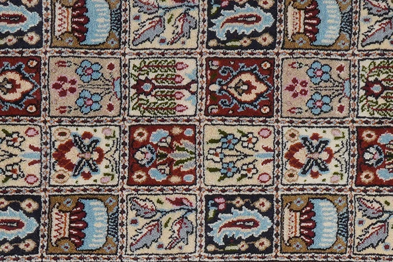 Moud Felder · Handgeknüpft – Bunt, 88x59 cm