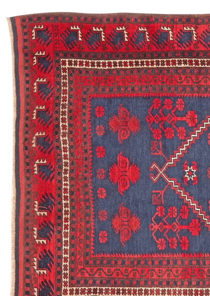 Yagdjibedir · Handgeknüpft – Blau, 192x125 cm