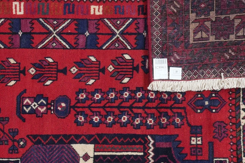 Afshar · Handgeknüpft – Rot, 230x157 cm