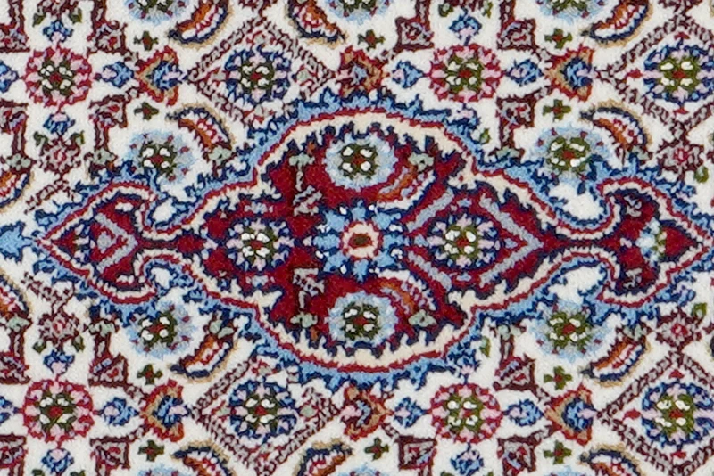 Moud Mahi · Handgeknüpft – Beige, 59x36 cm
