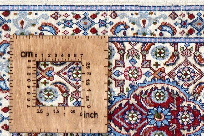 Moud Mahi · Handgeknüpft – Beige, 59x36 cm