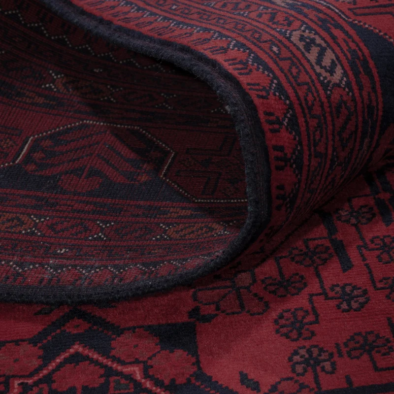 Afghan Teppich - Royal - 200 x 297 cm - dunkelrot