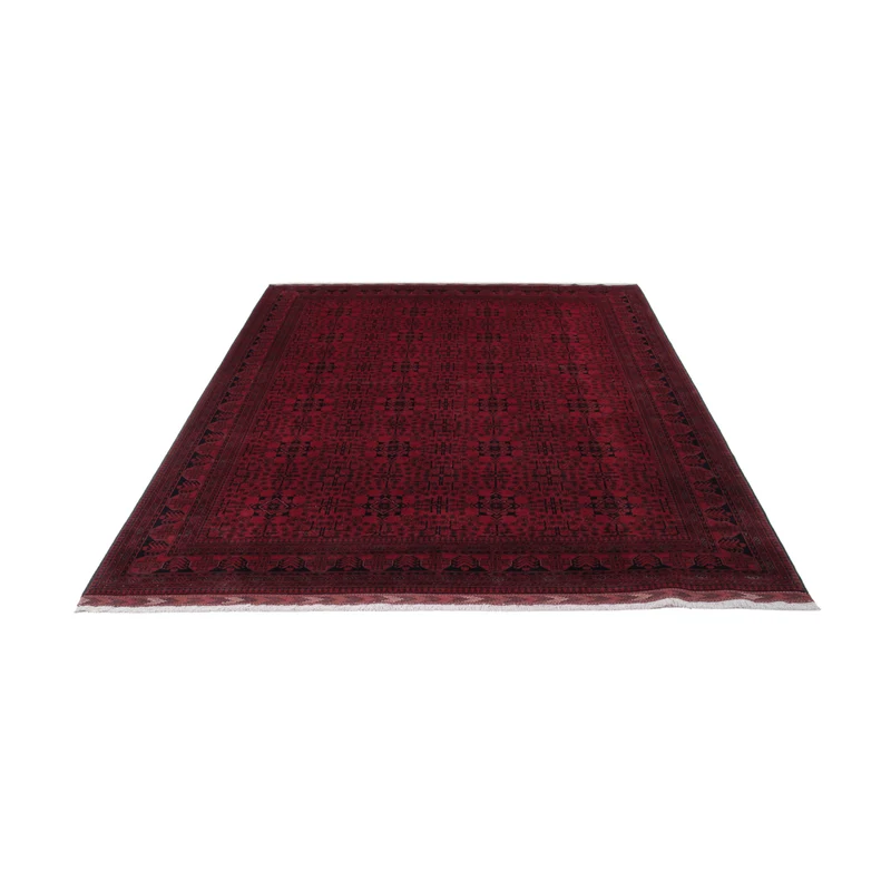 Afghan Teppich - Royal - 200 x 297 cm - dunkelrot