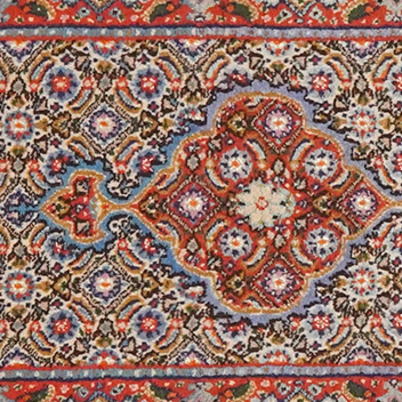 Moud Mahi · Handgeknüpft – Beige, 192x50 cm