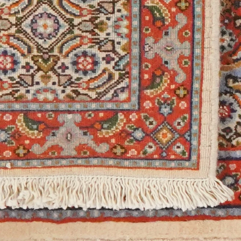 Moud Mahi · Handgeknüpft – Beige, 192x50 cm
