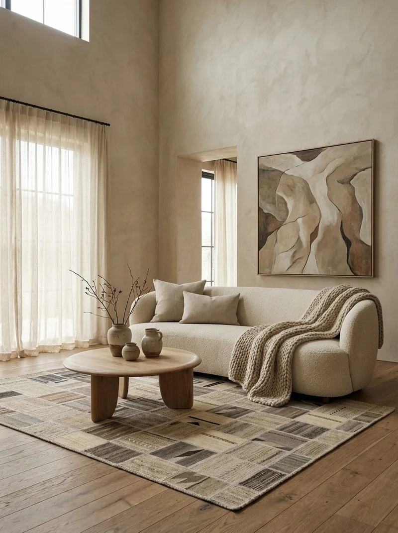 Kelim Tekkeh · Handgewebt – Beige, 200x150 cm