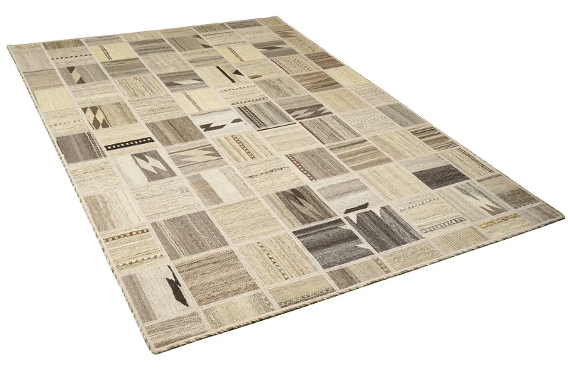 Kelim Tekkeh · Handgewebt – Beige, 200x150 cm