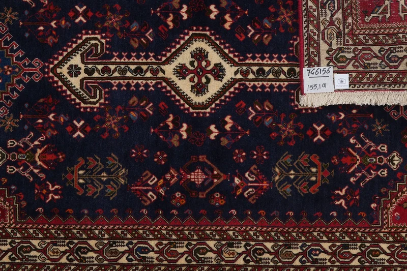 Nasrabad · Handgeknüpft – Blau, 155x101 cm
