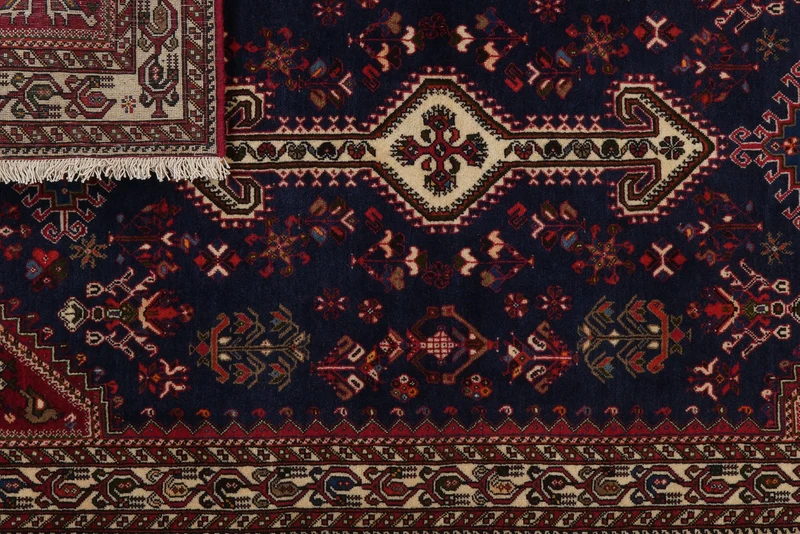 Nasrabad · Handgeknüpft – Blau, 155x101 cm