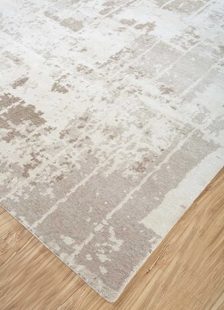 Wollteppich - 240 x 300 cm - creme